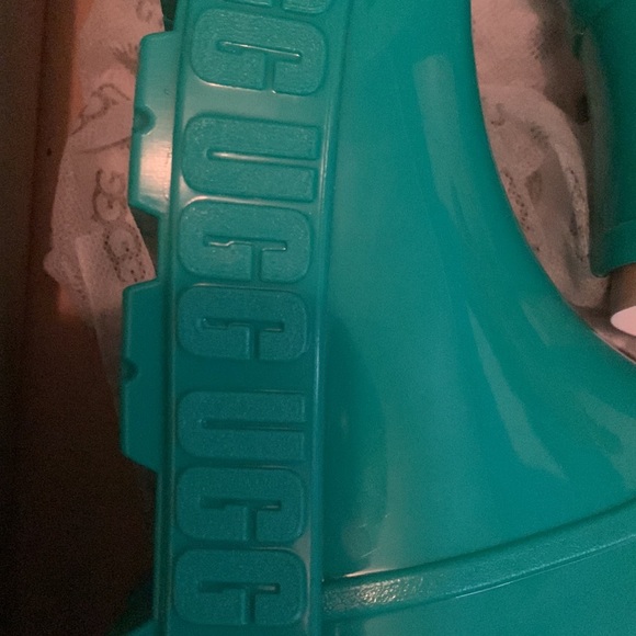Ugg drizlita rain boots teal color - Picture 3 of 7